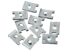 10 x Blechmutter mit 6,3 mm