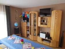 Schrankwand, Front Buche