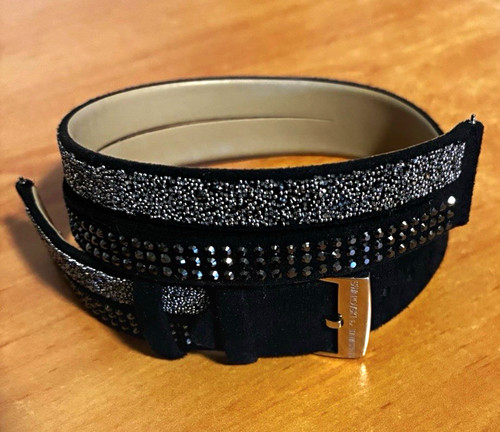 Swarovski damen uhrband - swarovski, leder