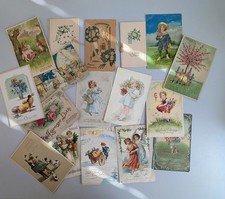 Konvolut alter Glückwunsch-