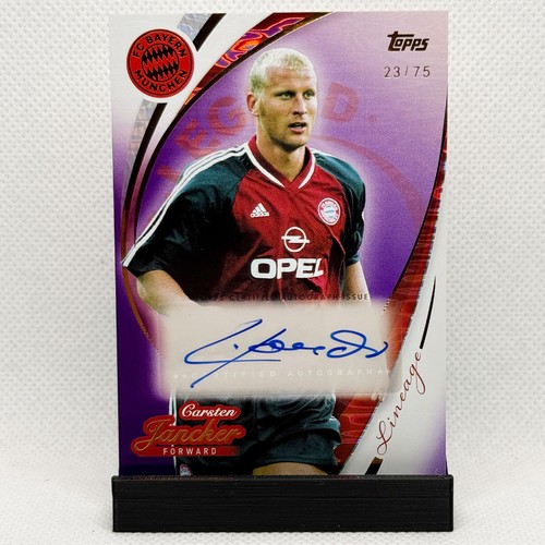 Carsten jancker autograph - autograph, /75