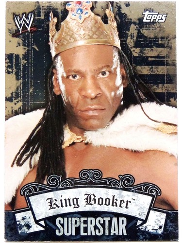 Wwe king booker - booker, topps