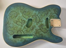 Tele paisley ash body nitro - tele,