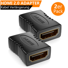 2x HDMI Adapter HDMI-Buchse /