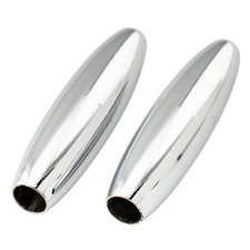 Musiclily Pro 2Pcs Chrome Inch
