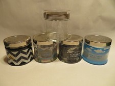 5 leere Partylite Kerzengläser Kerze Glas Kerzenglas leer Deko Kerzen gießen