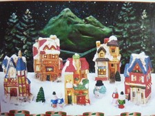 Weihnachtsdorf beleuchtet Christmas Vorweihnachtszeit Weihnachten Licht