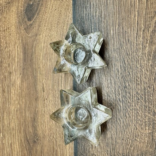 Glas teelichthalter stern - glas,
