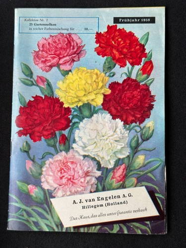 Alter blumensamen katalog - katalog, von