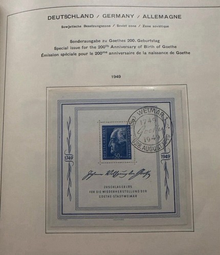Ddr sbz briefmarkensammlung - ddr,