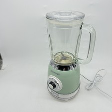 Ariete Vintage Glasmixer 583, Multifunktionsmixer mit 4 Klingen, 4 Geschwindigke