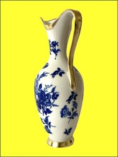 Vase in Krugform Echt Kobalt