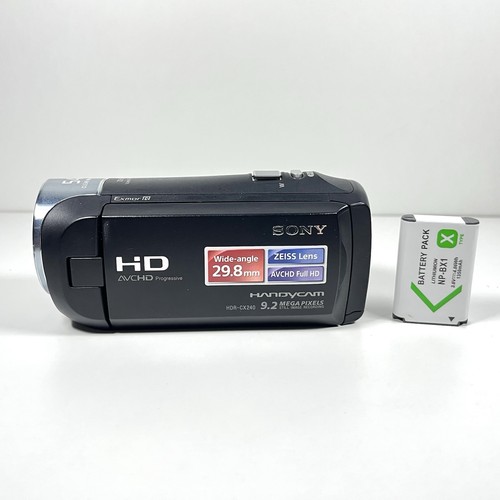 Sony hdr cx240e handycam black - handycam,