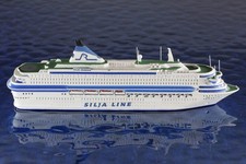 Silja Europa Hersteller  Conrad  10415 ,1:1250 Schiffsmodell