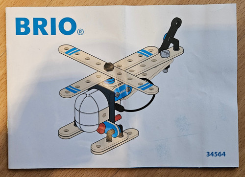 Brio builder helicopter 34564 - brio,