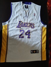 Adidas Kobe Bryant LA Lakers Jersey Trikot NBA #24 weiß Vintage XL
