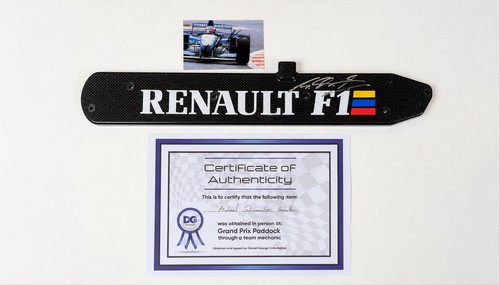 Michael schumacher signed - schumacher,