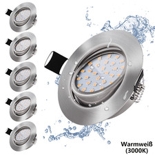 Led einbaustrahler - 6x,