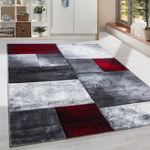 Kurzflor design teppich - design,