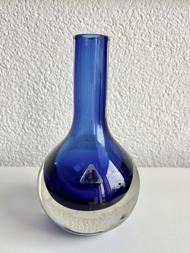 Riihimäen lasi vase 60er - lasi,