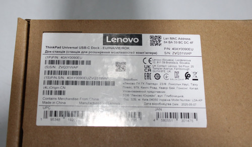 Lenovo thinkpad universal - thinkpad,