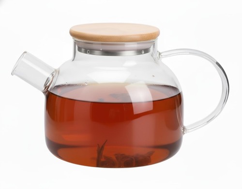 Teekanne aus borosilikatglas - aus,