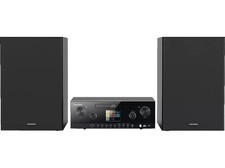GRUNDIG CMS 5000 BT DAB+ WEB Hifi-Anlage (Schwarz)