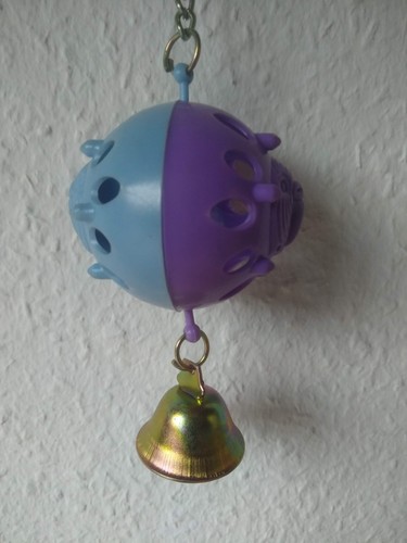 Gitterball mit glocke - mit,