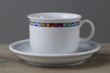 Thomas Trend Beach Kaffeetasse / Tasse  + Unterteller / Untertasse / Untere