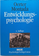 Entwicklungspsychologie Lehrbuch -  Oerter/Montada 4.Auflage