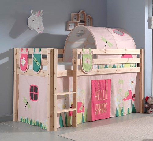 Spielbett hochbett kinderbett - hochbett,