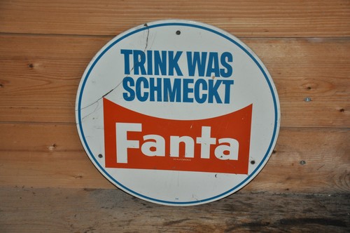 Altes reklameschild 50er - altes,