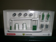 Wiking BP Tankstelle mit Zubehör Sondermodell Post Museums Shop PMS 84-02