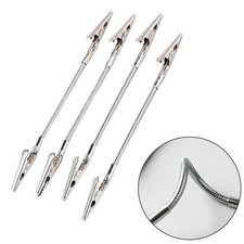 Biegsame Werbeklammer