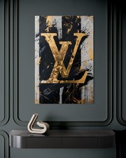 Brand Leinwand Bild Dekoration