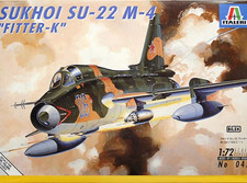 Italeri Nr.: 047 , Sukhoi SU-22 M-4 Fitter K vintage 1994 -AR-