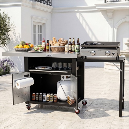 Feasto grillwagen mit schrank - feasto,