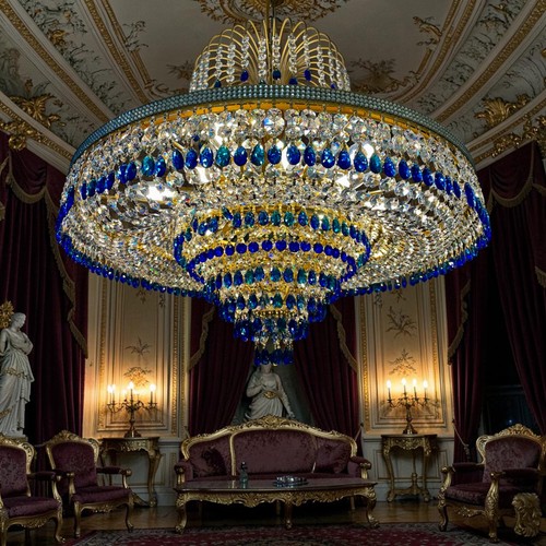 Luxuriöser kronleuchter aus - luxuriöser,