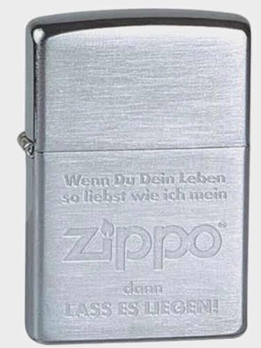 Original zippo feuerzeug lass - feuerzeug,