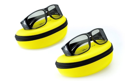 Zirkular passive brille - 2x, 3d-brille