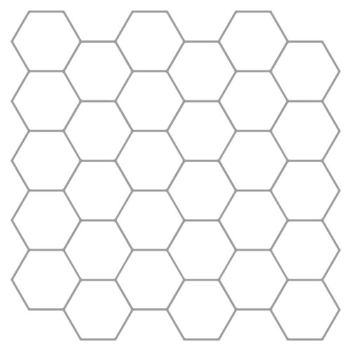 Sechseckige mosaikfliesen - sechseckige, 10