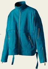 Sixteen Ninety Two ~ SNT Twill Denim Oversized Cargo Jacket XL