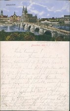 Ansichtskarte Dresden 1923