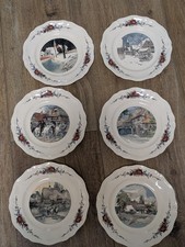 6  Keramik Teller Speiseteller