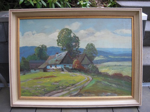 Impressionismus bauernhaus - impressionismus,