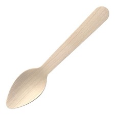 100 Kaffeelöffel 11cm braun