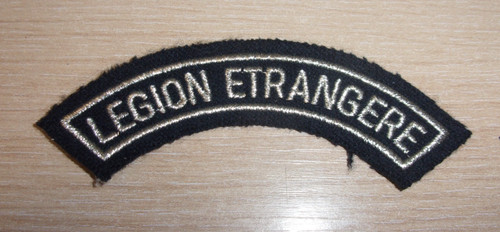 Schultertitel fremdenlegion - ",