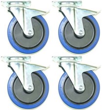 4 BLUE WHEELS 200 mm 350kg /