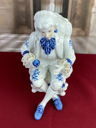 Porzellanfigur rokoko herr - rokoko,