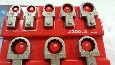 FACOM J300-3, 3/8"  Ringschlüsseleinsätze, 10-19